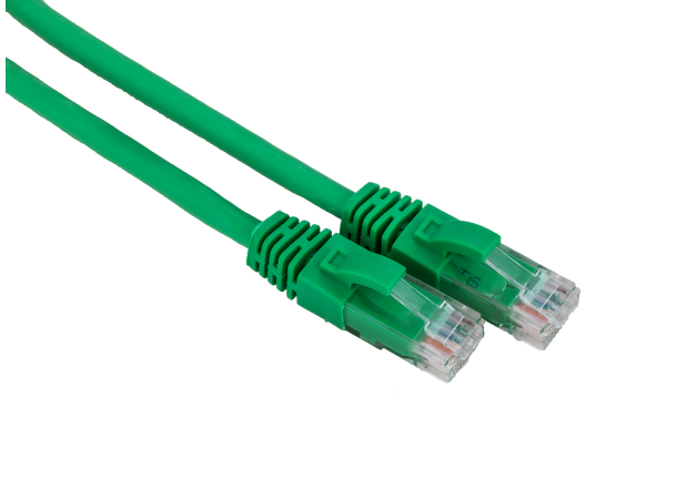 LinkIT U/UTP Patch Cat6 grønn 0.5m AWG 24 | LSZH | Snagless 