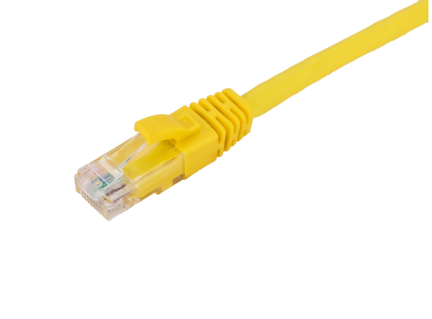 LinkIT U/UTP Patch Cat6 gul 0.3m AWG 24 | LSZH | Snagless 