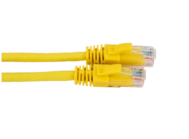 LinkIT U/UTP Patch Cat6 gul 0.3m AWG 24 | LSZH | Snagless 