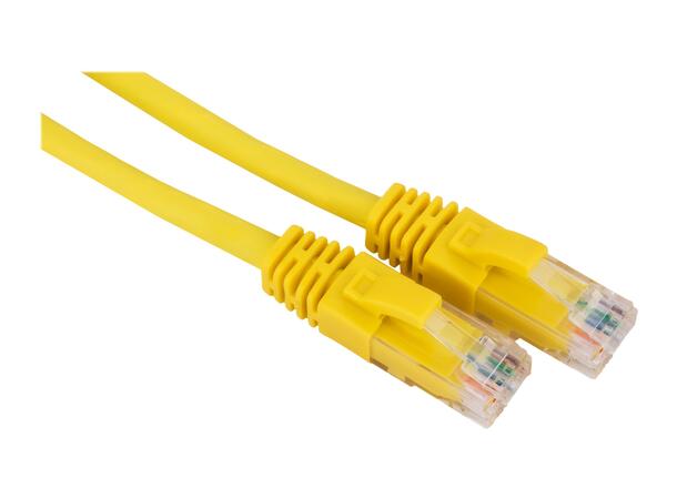 LinkIT U/UTP Patch Cat6 gul 0.3m AWG 24 | LSZH | Snagless 