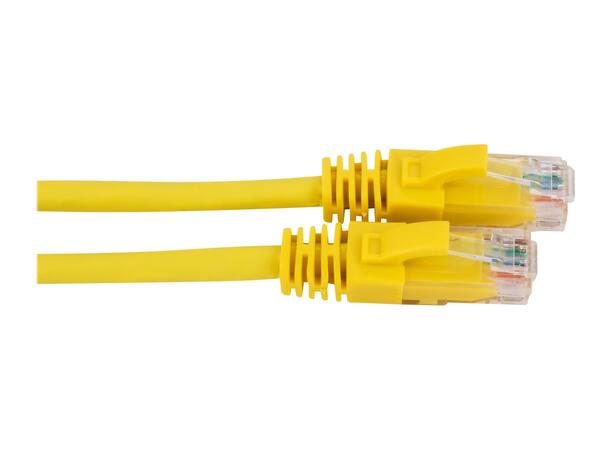 LinkIT U/UTP Patch Cat6 gul 0.5m AWG 24 | LSZH | Snagless 