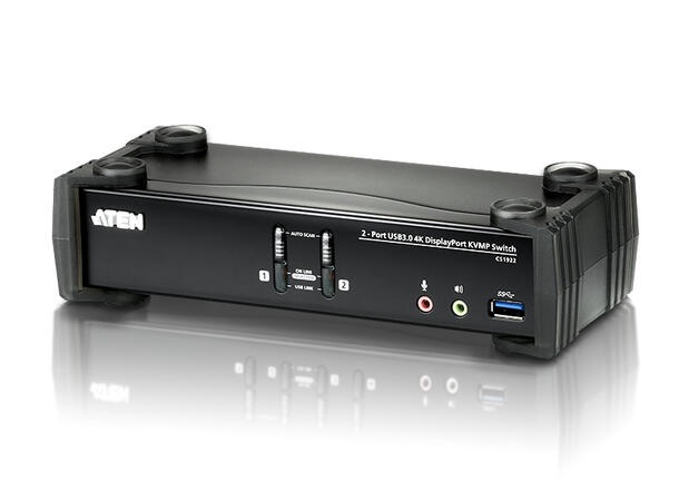 Aten KVM  2-PC 1-User CS1922 USB 3.0 | Displayport 1.2 | 4K 