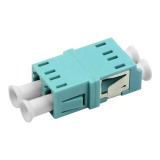 LinkIT Fiber adapter LC/LC Duplex MM | Clips | Aqua