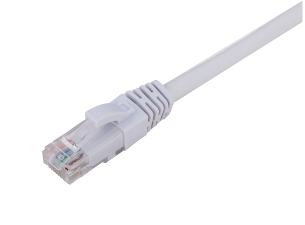 LinkIT U/UTP Patch Cat6 hvit 0.2m AWG 24 | LSZH | Snagless 