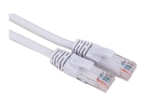 LinkIT U/UTP Patch Cat6 hvit 0.2m AWG 24 | LSZH | Snagless 