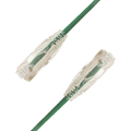 LinkIT SlimPatch U/UTP Cat6a Gr&#246;n 10m AWG 28/7 | LSZH | 3,6mm