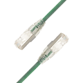 LinkIT SlimPatch F/UTP Cat6a Gr&#246;n 10m AWG 28/1 | LSZH | 4.7mm