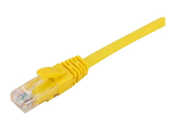 LinkIT U/UTP Patch Cat6 gul 2m AWG 24 | LSZH | Snagless 