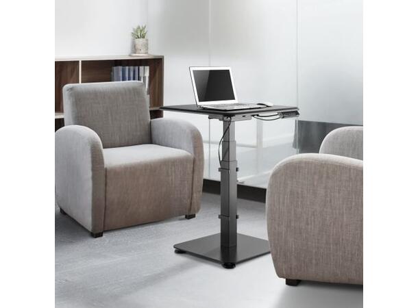 KENSON GetUpDesk Single Electric Height-Adjustable Desk | Black 