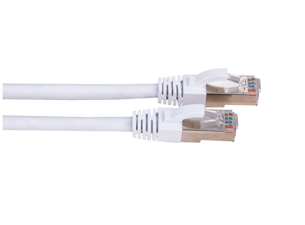 LinkIT S/FTP Patch Cat6a hvit 1.5m AWG 26/7 | LSZH | Snagless 