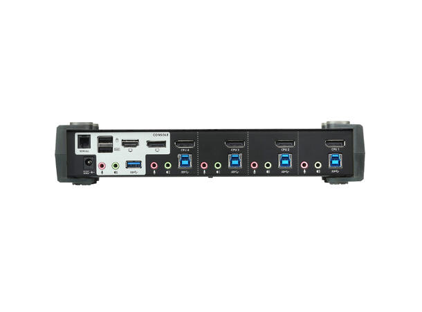 Aten KVM 4-PC 1-Bruker CS1924M USB 3.0 | Displayport 1.2, 4K 