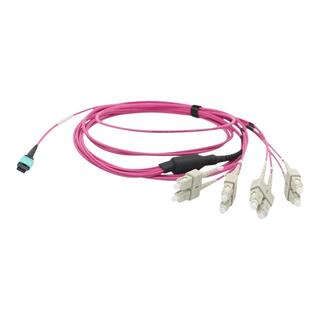 LinkIT MTP/MPO-B OM4 8c 3m USConec MTP Elite female - 8xLC, LSZH