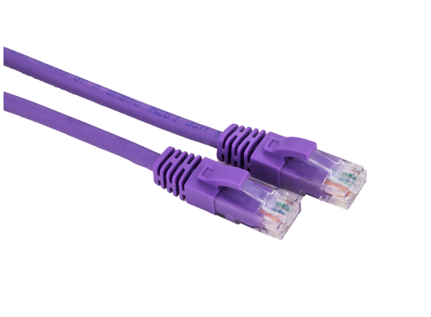 LinkIT U/UTP Patch Cat6 lila 1.5m AWG 24 | LSZH | Snagless 