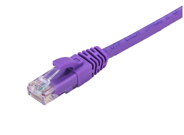 LinkIT U/UTP Patch Cat6 lila 1.5m AWG 24 | LSZH | Snagless 