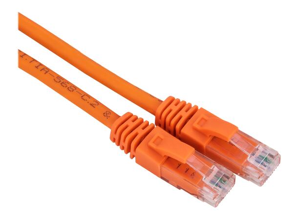 LinkIT U/UTP Patch Cat6 orange 0.5m AWG 24 | LSZH | Snagless 