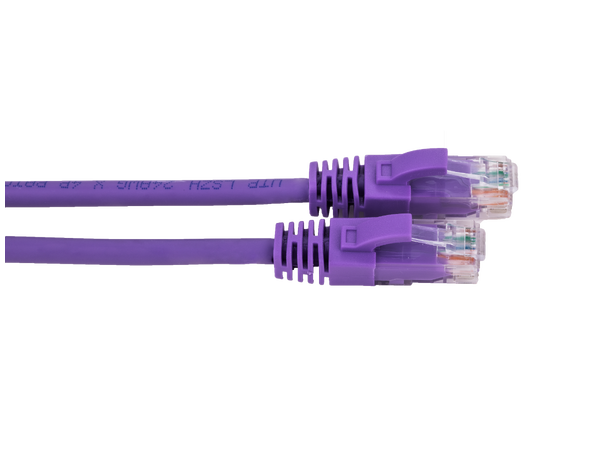 LinkIT U/UTP Patch Cat6 lilla 3m AWG 24 | LSZH | Snagless 