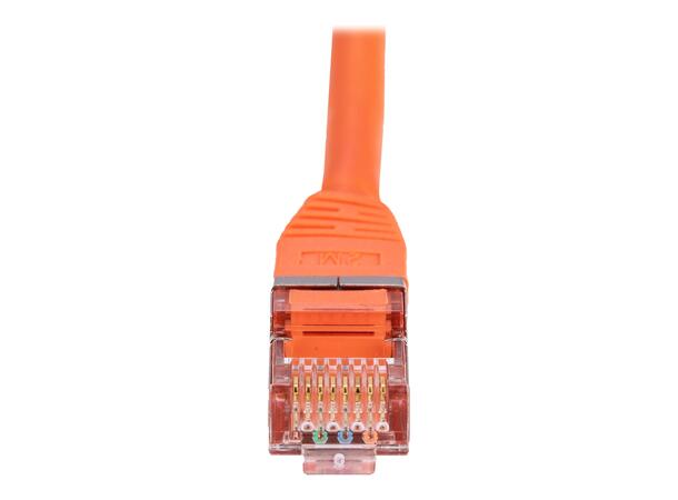 LinkIT S/FTP Patch Cat6a orange 1.5m AWG 26/7 | LSZH | Snagless 