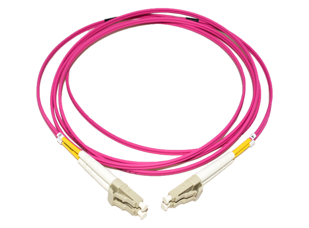 LinkIT fiber patch OM4 LC/LC 1m Duplex | MM | LSZH 