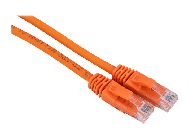 LinkIT U/UTP Patch Cat6 orange 3m AWG 24 | LSZH | Snagless 