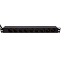 LinkIT 19&quot;  Power rail 9xCEE 7/4  2m 1U | without switch | 16A | 3600W