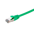 LinkIT Patch S/FTP Cat6a Gr&#246;n 0.5m AWG 26/7 | LSZH | Snagless