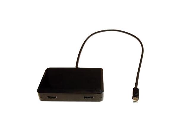 LinkIT Mini Displayport - 2 x HDMI hun Gir utvidet skrivebord 