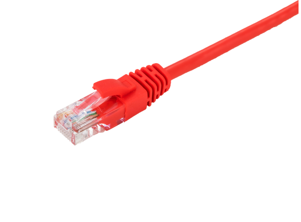 LinkIT U/UTP Patch Cat.5e röd PVC AWG 26 Snagless 