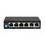 LinkIT PS504GT PoE+ Switch 6-port 4 PoE+ ports, 802.11at, 94W