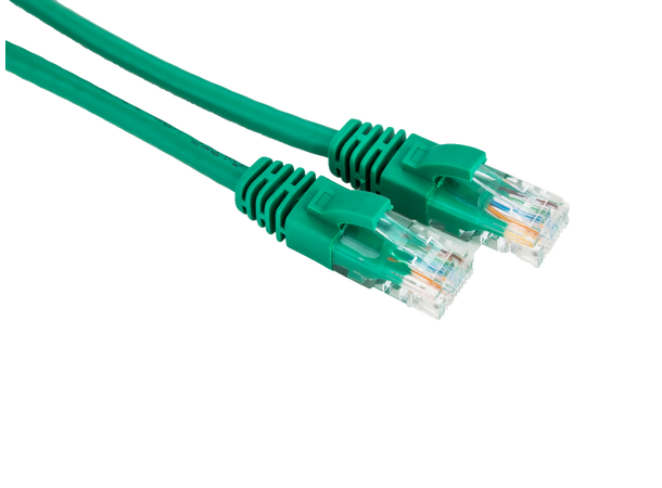 LinkIT U/UTP Patch Cat.5e grønn PVC AWG 26 Snagless 