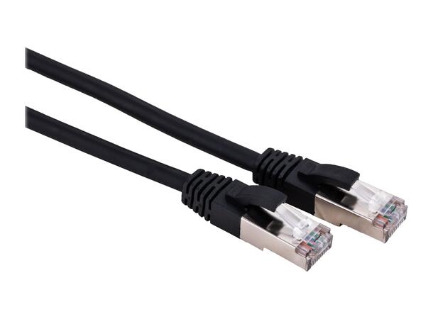 LinkIT S/FTP Patch Cat6 svart 5m AWG 27 | LSZH | Snagless 