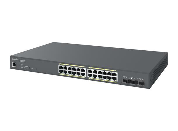 Engenius ECS1528FP Cloud Managed Switch 24-Port 1G | 24xPoE+ 410W | 4xSFP+ 