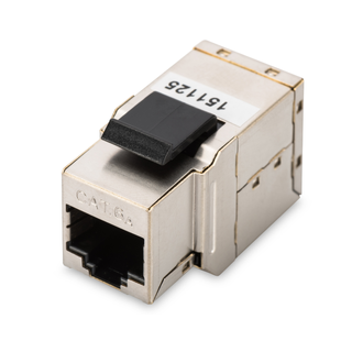 LinkIT Keystone RJ45-skj&#248;t Cat.6A STP For keystone panel | hun/hun