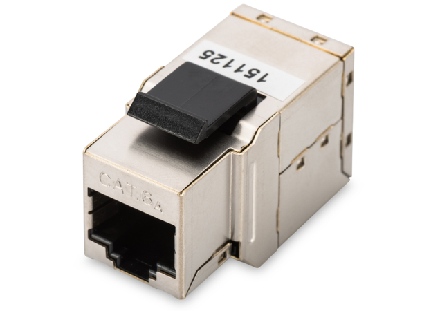 LinkIT Keystone RJ45-skjøt Cat.6A STP For keystone panel | hun/hun 