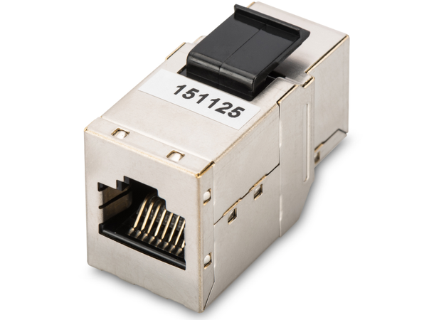 LinkIT Keystone RJ45-skjøt Cat.6A STP For keystone panel | hun/hun 