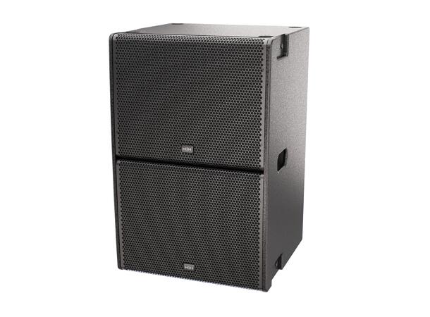 HH Subwoofer Tessen TNA-2120SA Active 2x12" 3 ch amp 2400W 52-200Hz@ -10 134dB 