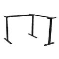 KENSON 3 Sit &amp; Stand Table Black