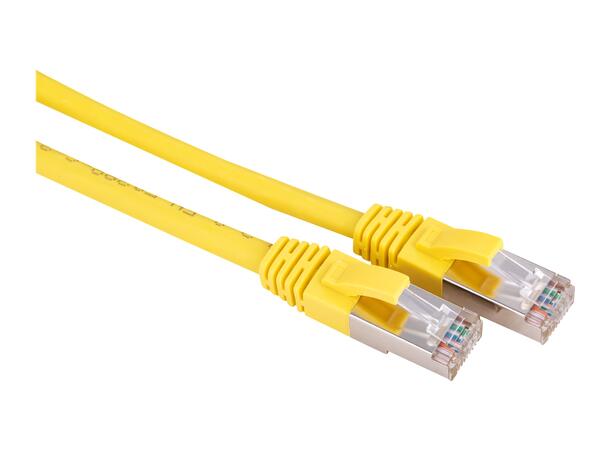 LinkIT S/FTP Patch Cat6a gul 1.5m AWG 26/7 | LSZH | Snagless 