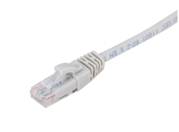 LinkIT U/UTP Patch Cat6a grå 1m AWG 24 | LSZH | Snagless 