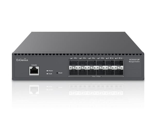 Engenius ECS5512F Cloud Managed Switch 12xSFP+ 