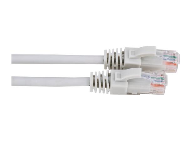 LinkIT U/UTP Patch Cat6a grå 1.5m AWG 24 | LSZH | Snagless 