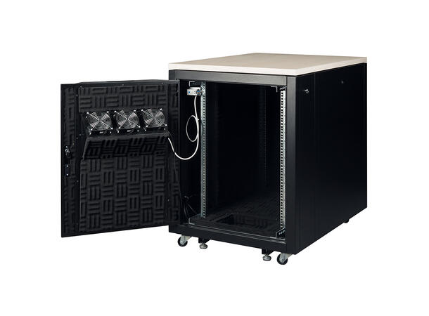 Lande SOUNDproof 17U W750xD1130xH1000mm | 750kg | Black 