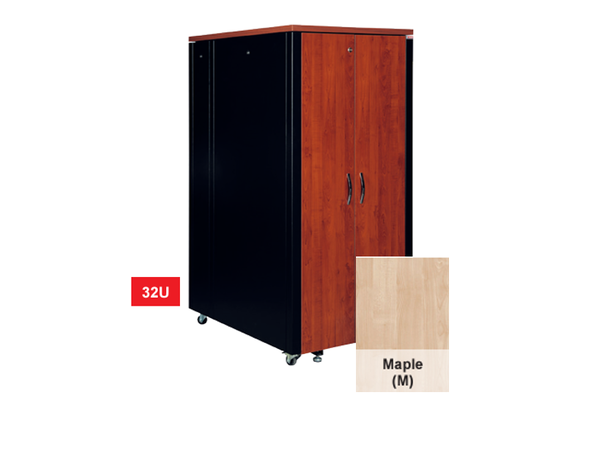 Lande SOUNDproof 32U W750xD1130xH1666mm | 750kg | Maple 