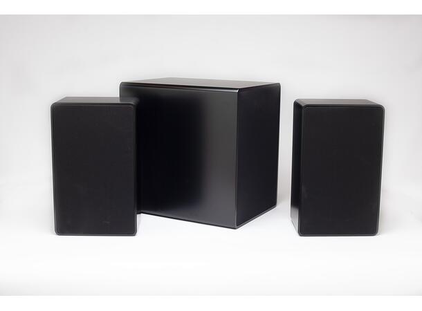 Stoltzen Tempest S250 Passive Subwoofer Black Gloss Finish | VESA200 | 250W 