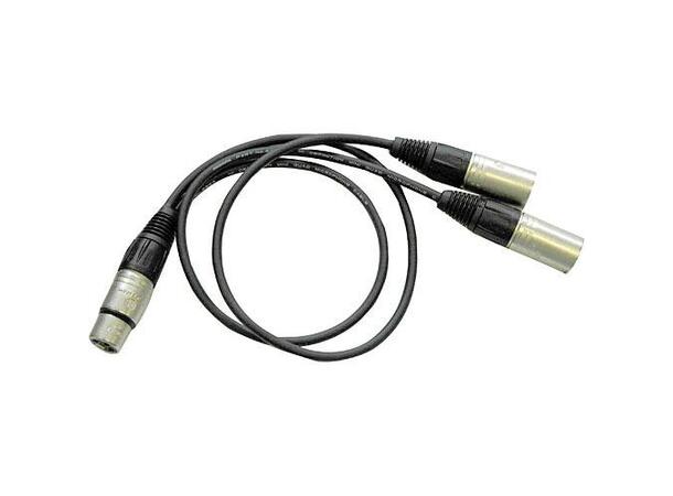 Eartec Splitter Cable TCS System 3-pin XLR cables to split into two 