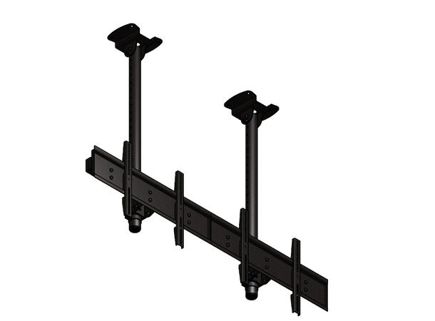 Edbak MB2155-L Fäste för 2xDisplay <55" | 120kg | 22-112cm | Landskap 