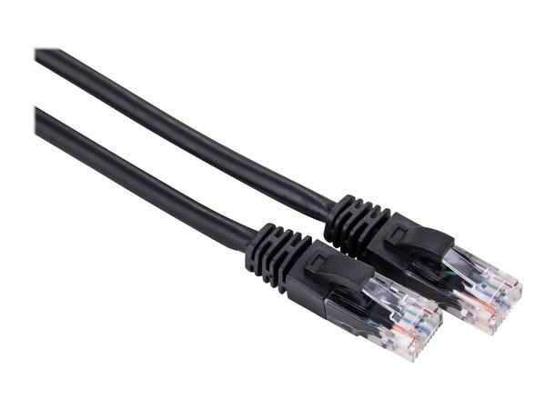 LinkIT U/UTP Patch Cat6 svart 0.2m AWG 24 | LSZH | Snagless 