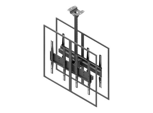 Edbak MB2155BB-P Fäste för 4xDisplay BB <55" | 240kg | 22-112cm | Porträtt BB 