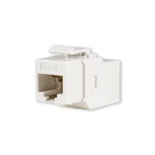 LinkIT Keystone RJ45-skj&#248;t Cat.6 UTP For keystone panel | hun/hun | Hvit