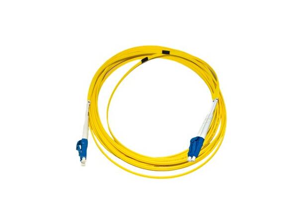 LinkIT fiber patch OS2 LC/LC 3m Duplex | SM | LSZH | Yellow 